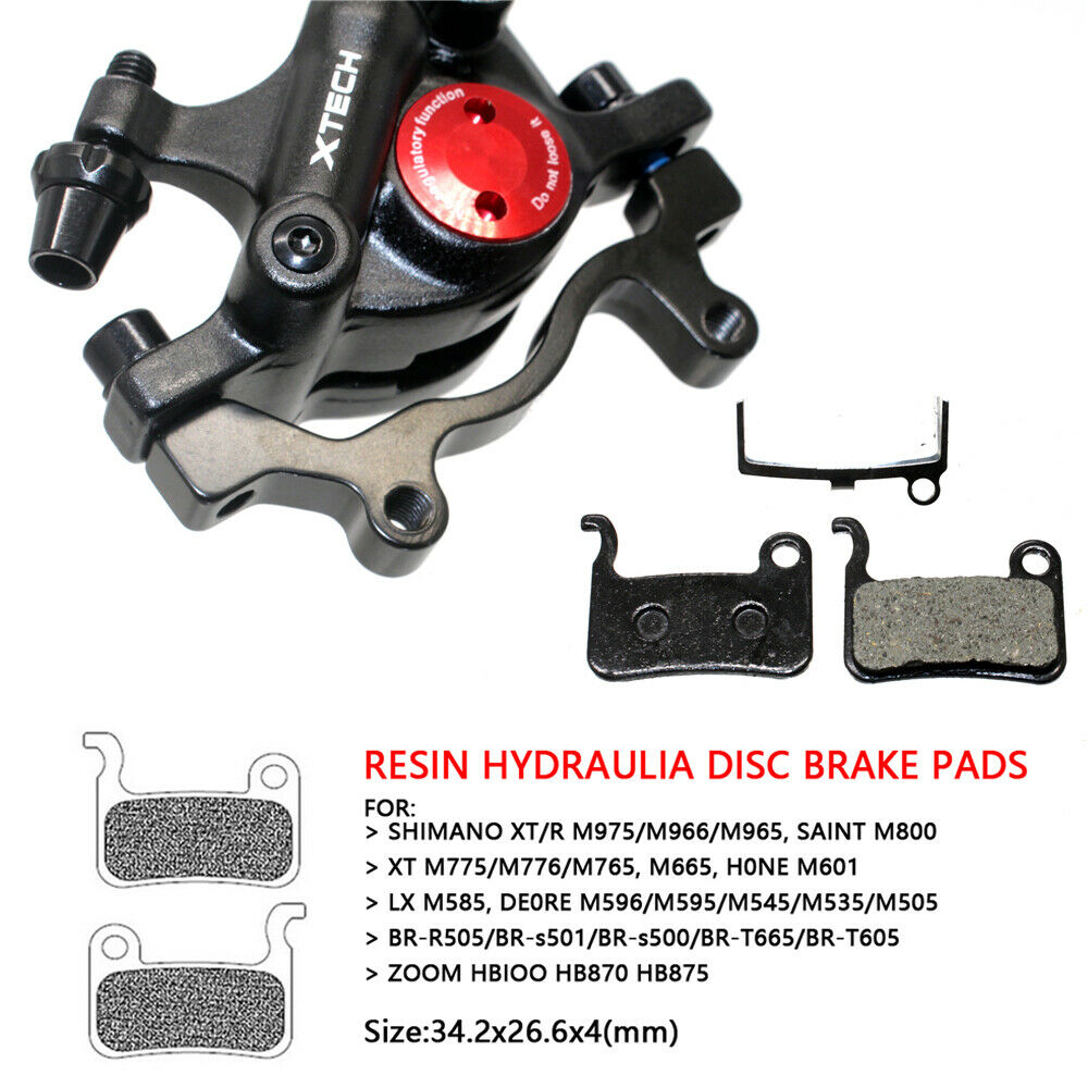 ZOOM HB100 DB875 DISC BRAKE PADS FOR A01S XT M775 M765 M665 DEORE M545 - Fresh Stock Dated February 2026