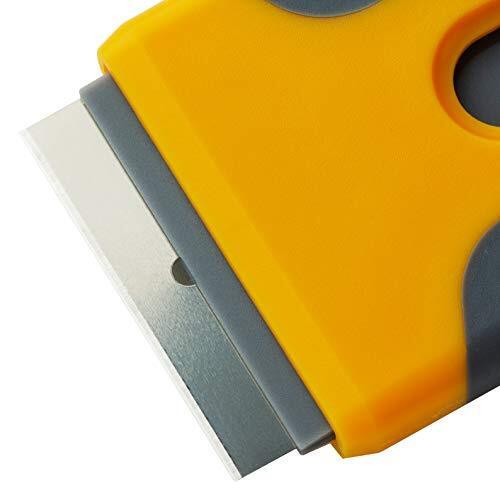 New BATES RAZOR BLADE SCRAPER, 2 Pack, Razor Scraper Set With 30 Extra Blades.. - Fresh Stock Dated February 2026