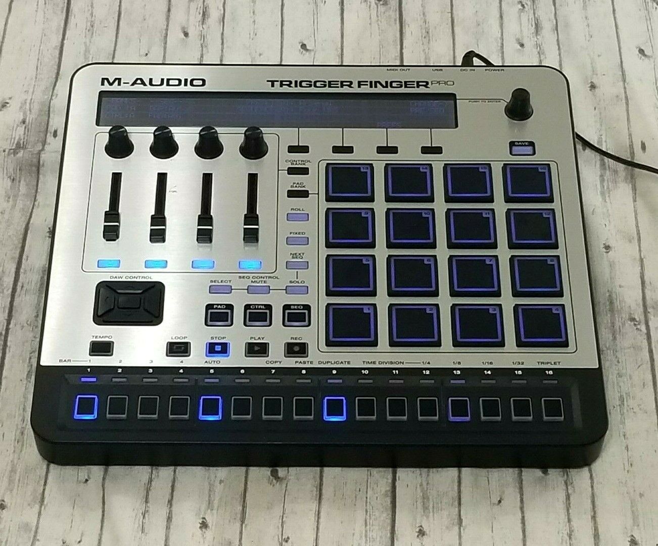 M-Audio Trigger Finger Pro Pad Controller & Step Sequencer With Box - Fresh Stock Dated February 2026