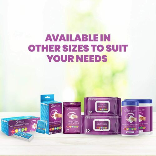 30 Individually Wrapped Antiseptic Wipes - Fresh Stock Dated February 2026