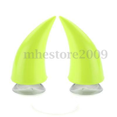 Motorcycle Rubber Helmet Accessories Suction Cups Helmet Horns Deco - Fresh Stock Dated February 2026