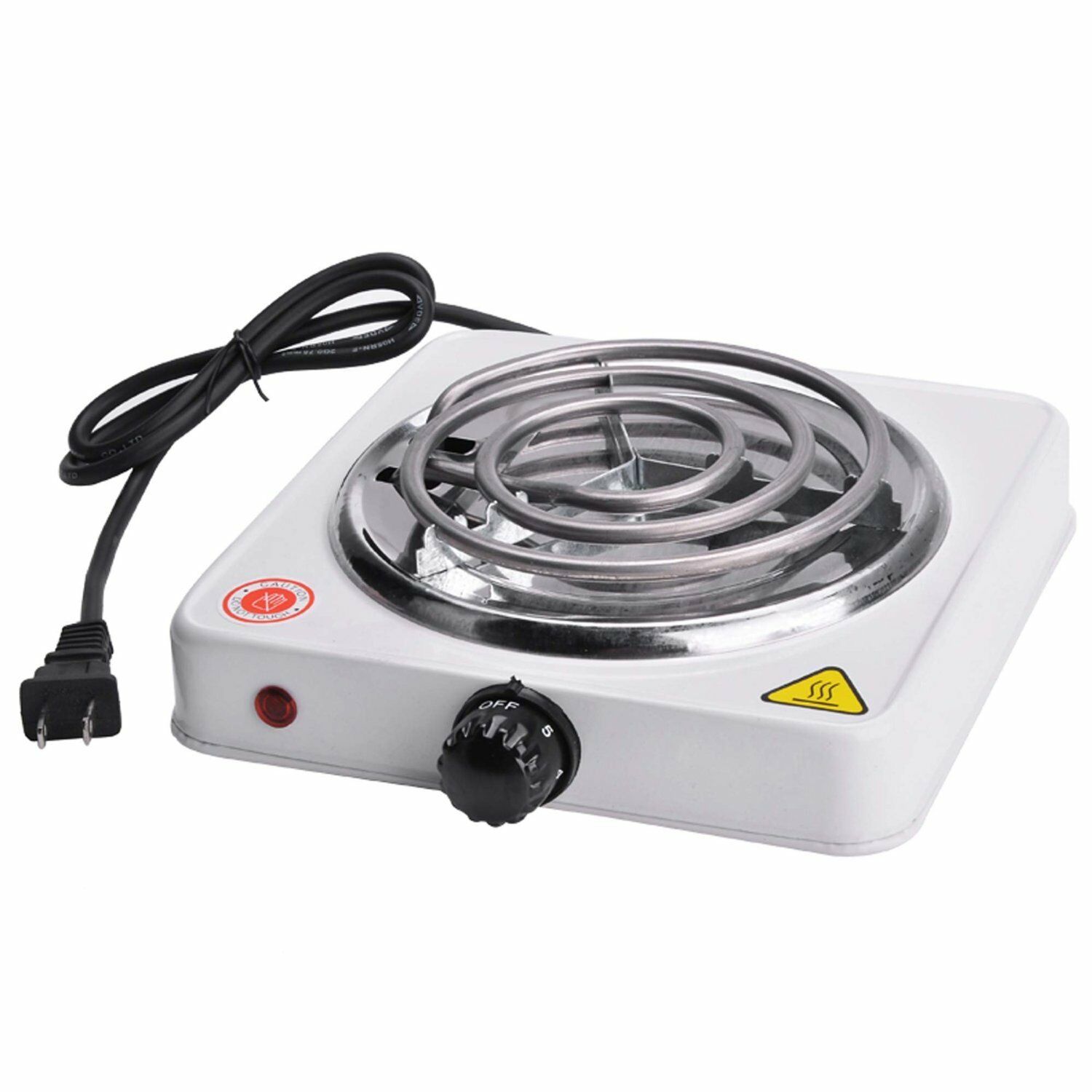 Family Home 1000W Single Coiled Burner - Fresh Stock Dated December 2025