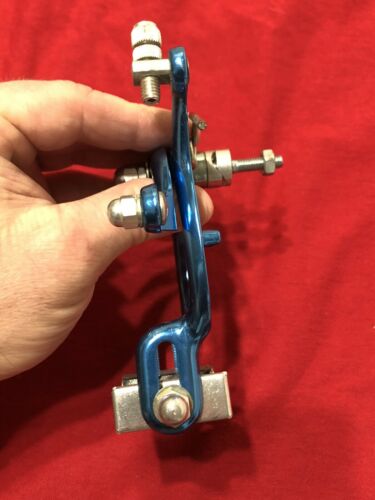 NOS BLUE ANODIZED DIA COMPE 890 REAR BRAKE CALIPER DATED 1985 OLD SCHOOL BMX - Fresh Stock Dated December 2025