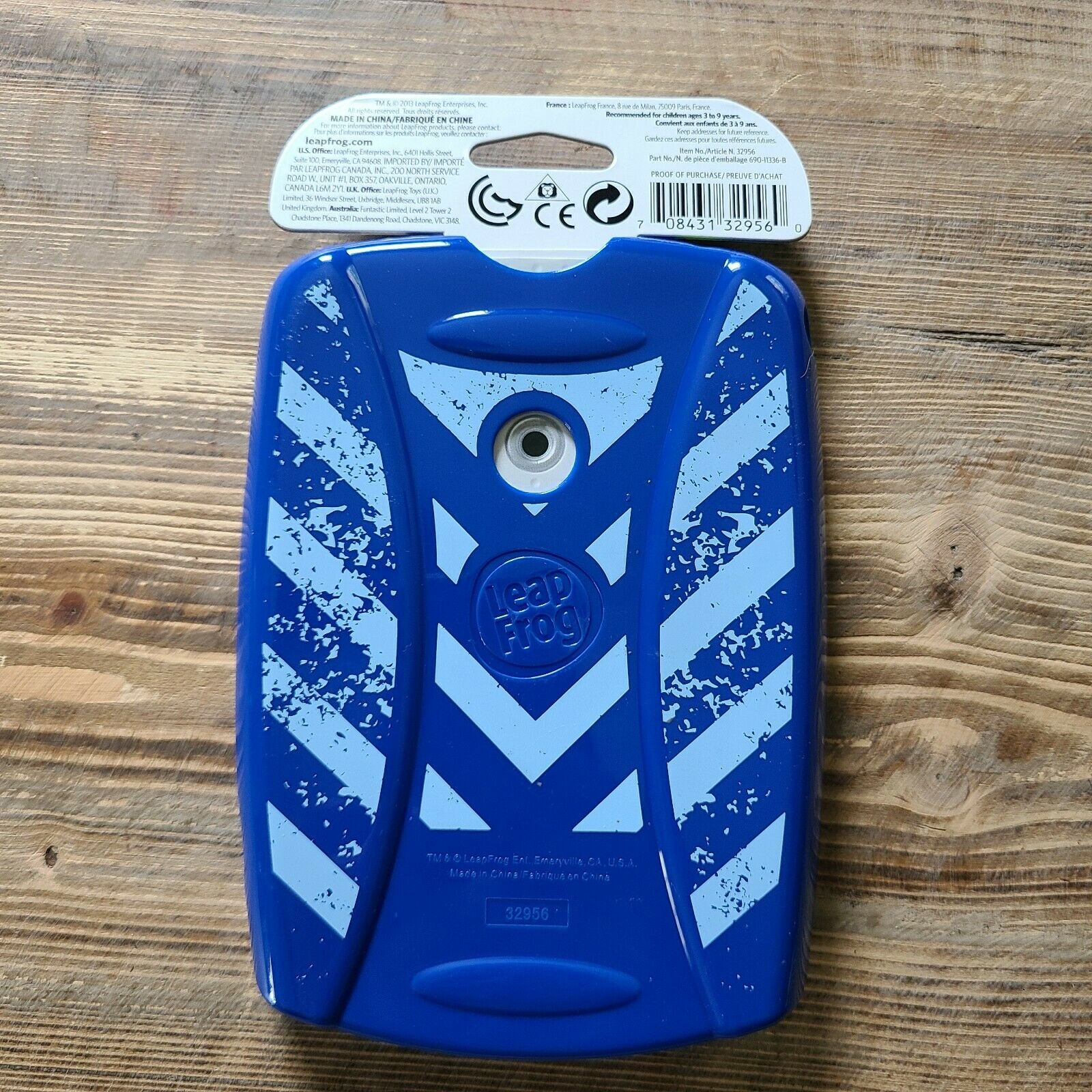 LeapFrog LeapPad2 Durable Gel Skin Protective Cover Blue 3-9 Years Case - Fresh Stock Dated February 2026