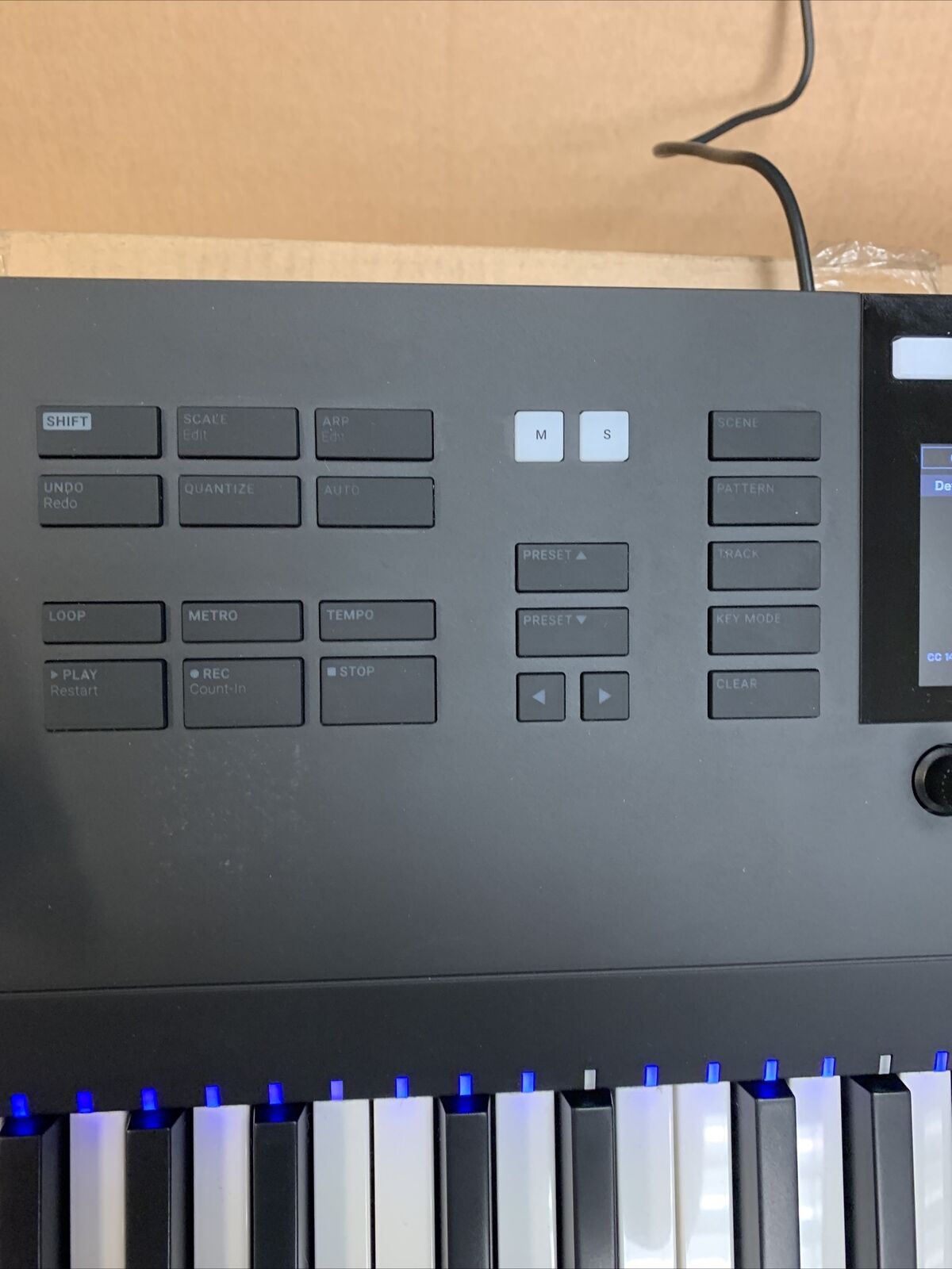 Native Instruments Komplete Kontrol s88 (Button slow to come up)  * See Photos* - Fresh Stock Dated February 2026