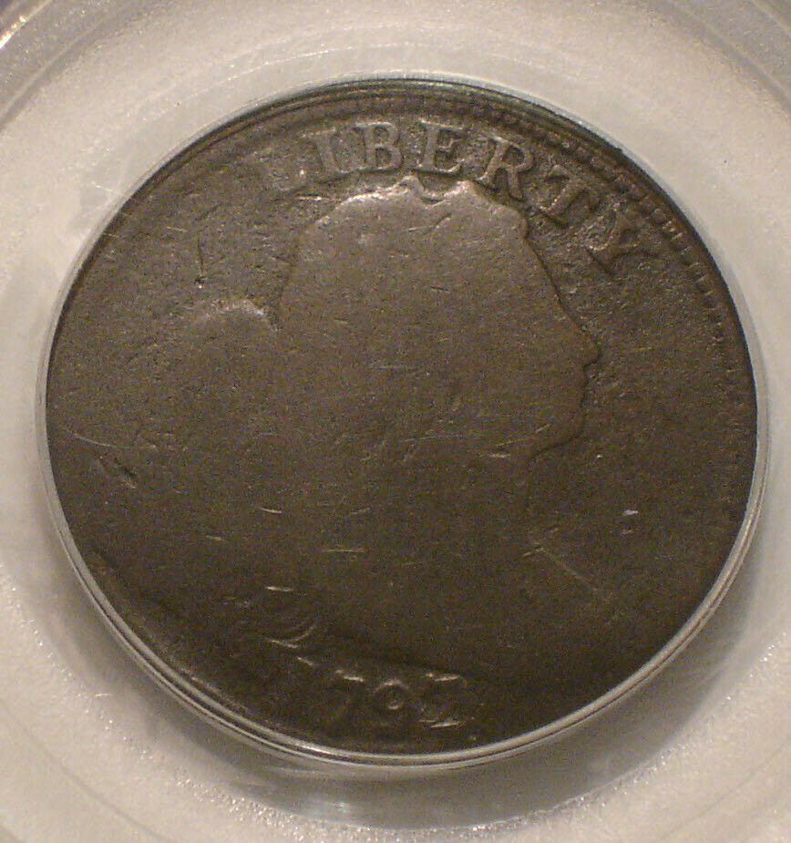 1797 Rev of 1797 Stems Liberty Cap Large Cent PCGS FR 02 - Fresh Stock Dated December 2025