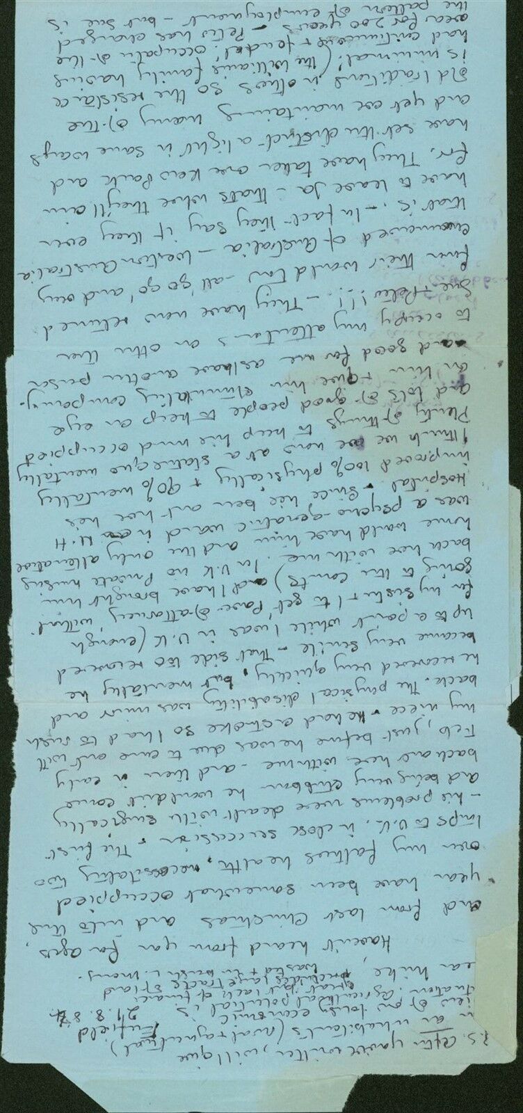 Jamaica 1884-Postal stationary  Air Letter to Sussex-England (6G-18837) MV-2362 - Fresh Stock Dated February 2026