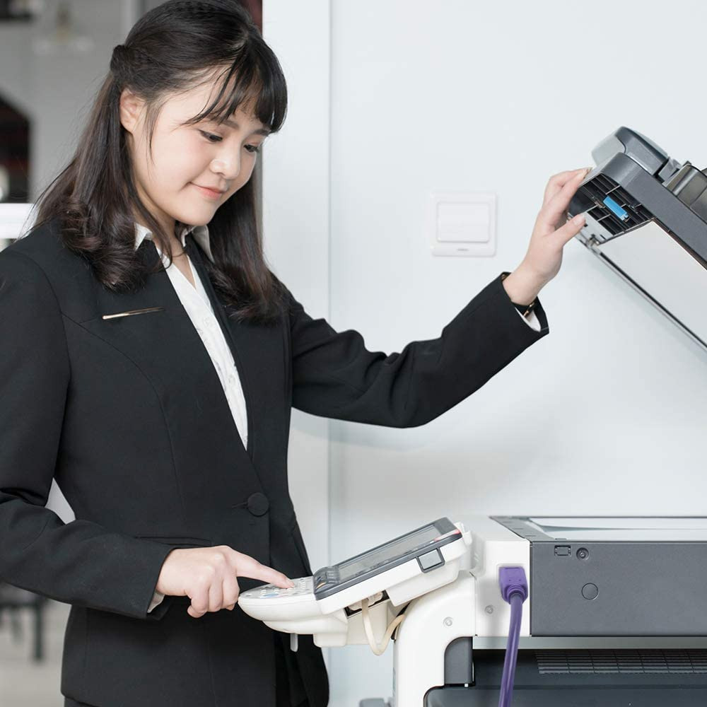 WAWPI Printer Cable 20 feet, USB 2.0 A-Male to B-Male 20 Feet/6m, 20 ft - Fresh Stock Dated February 2026