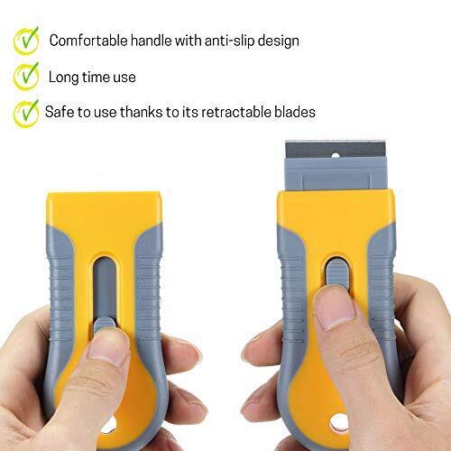 New BATES RAZOR BLADE SCRAPER, 2 Pack, Razor Scraper Set With 30 Extra Blades.. - Fresh Stock Dated February 2026