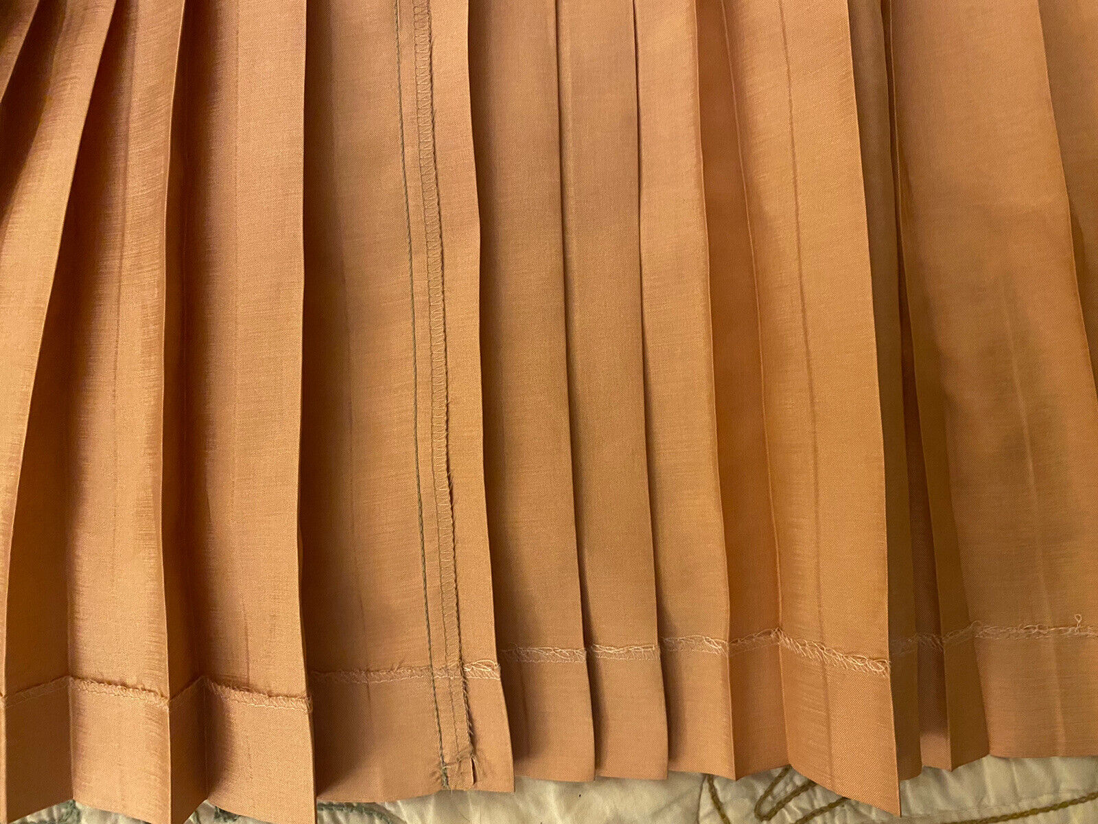 Guy Laroche Vintage Women’s Pleated Silk Skirt Made In Italy - Fresh Stock Dated March 2026