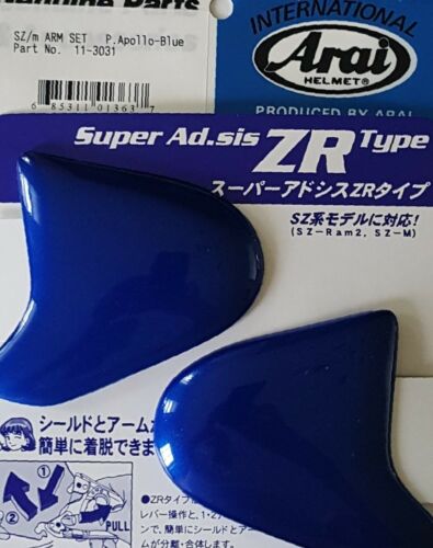 ARAI ZR-TYPE HOLDER (Side Pod) Various Colors for SZ-M, SZ-RAM 2, SZ/F, & RAM 3 - Fresh Stock Dated February 2026