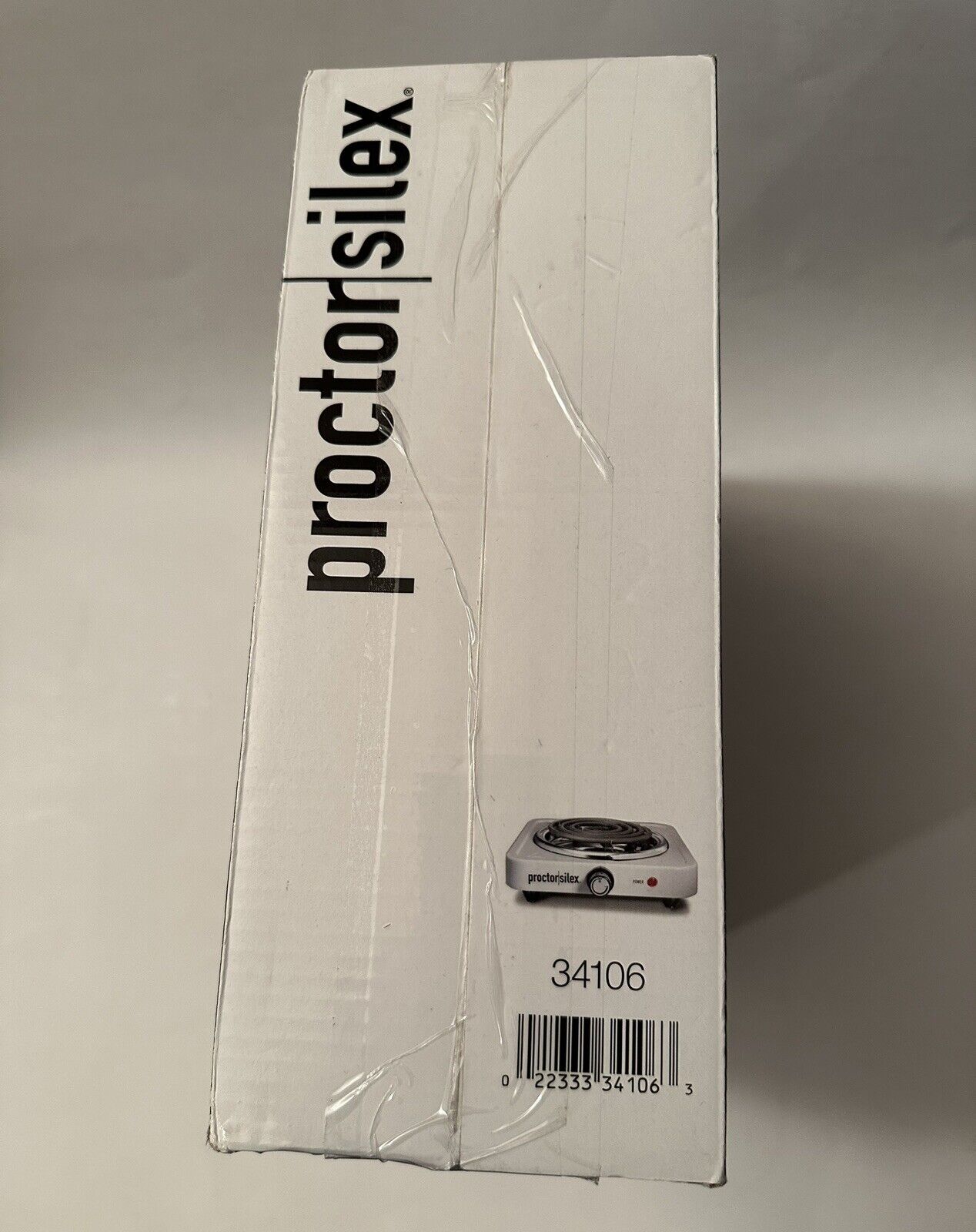 1200W PROCTOR SILEX Portable Electric Single Burner Cooktop Hot Plate Stove NEW! - Fresh Stock Dated December 2025