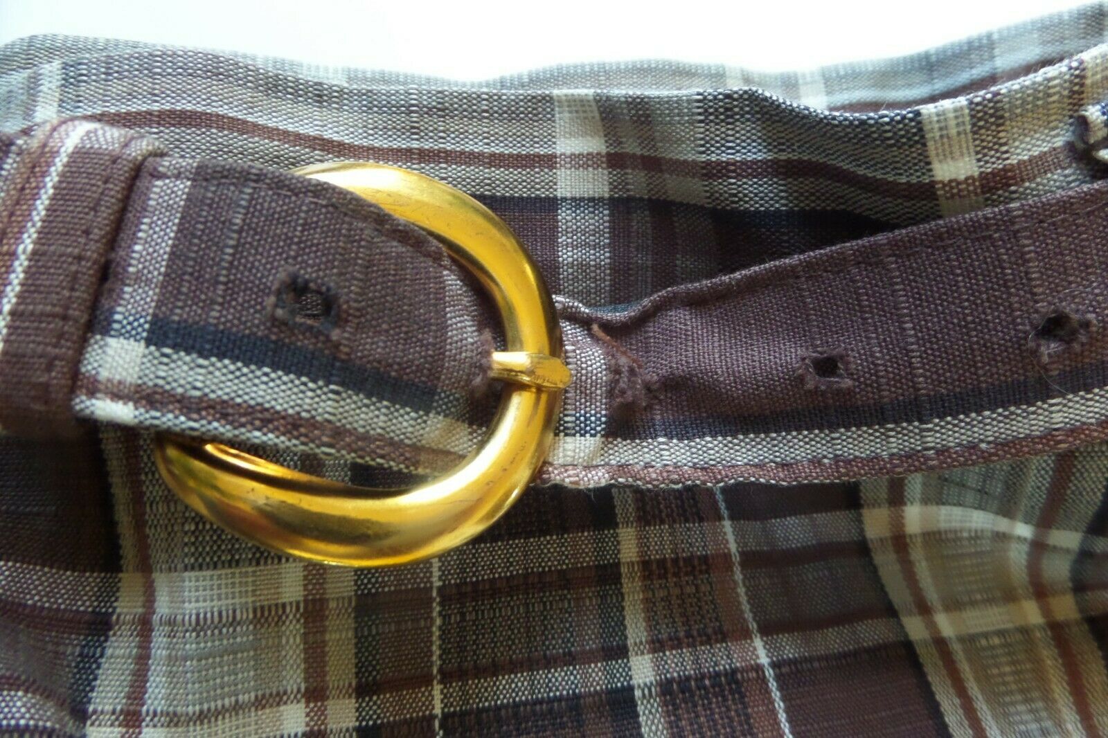 Vintage 50s 60s Evan Picone Kelita Plaid Pencil Skirt Pinup Kick Pleat XS Lot - Fresh Stock Dated March 2026