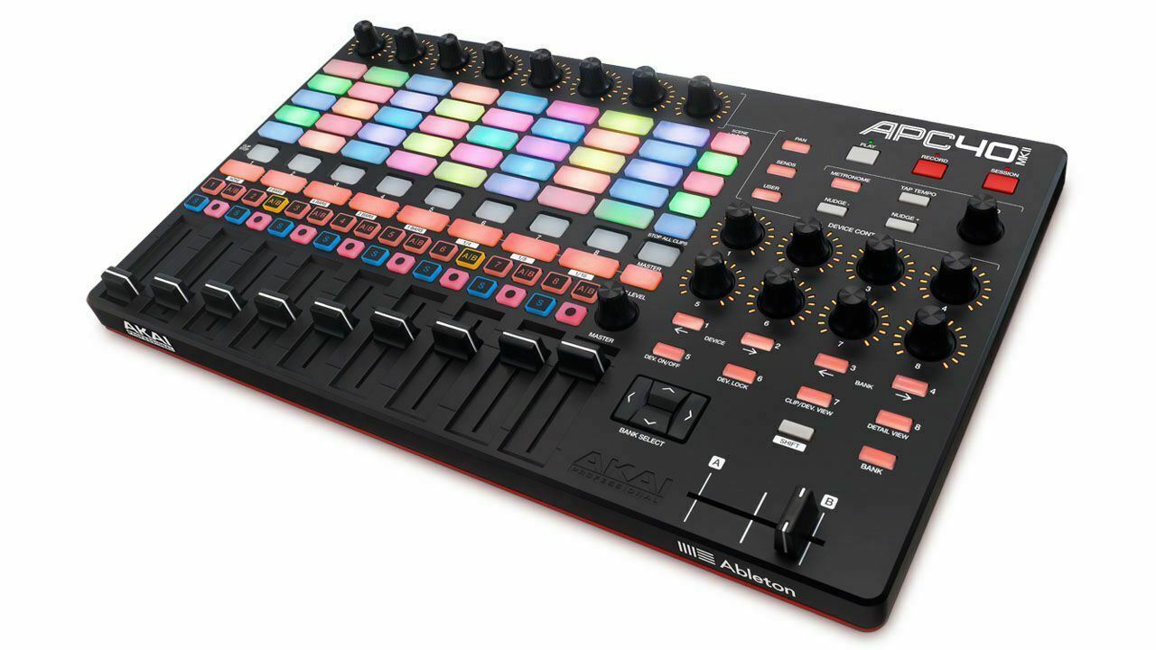 Akai APC40 MK2 Bundle with Samson SR350 Headphones - Fresh Stock Dated February 2026