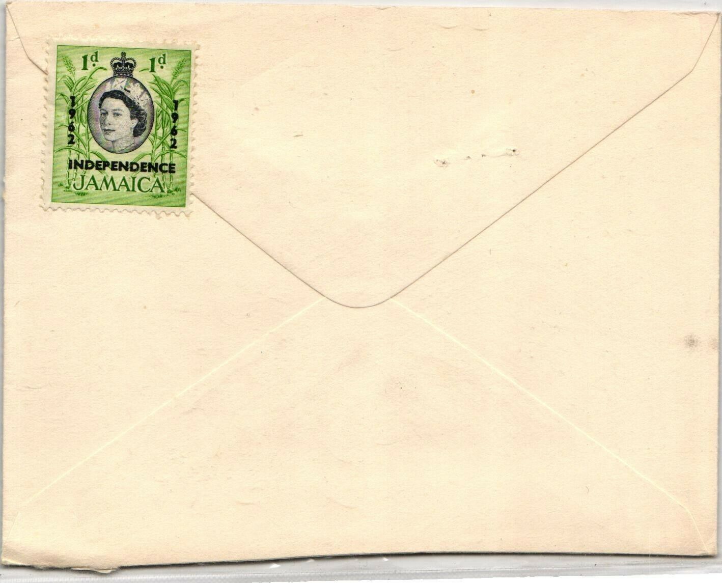 GP GOLDPATH: JAMAICA COVER 1963 AIR MAIL _CV673_P05 - Fresh Stock Dated December 2025