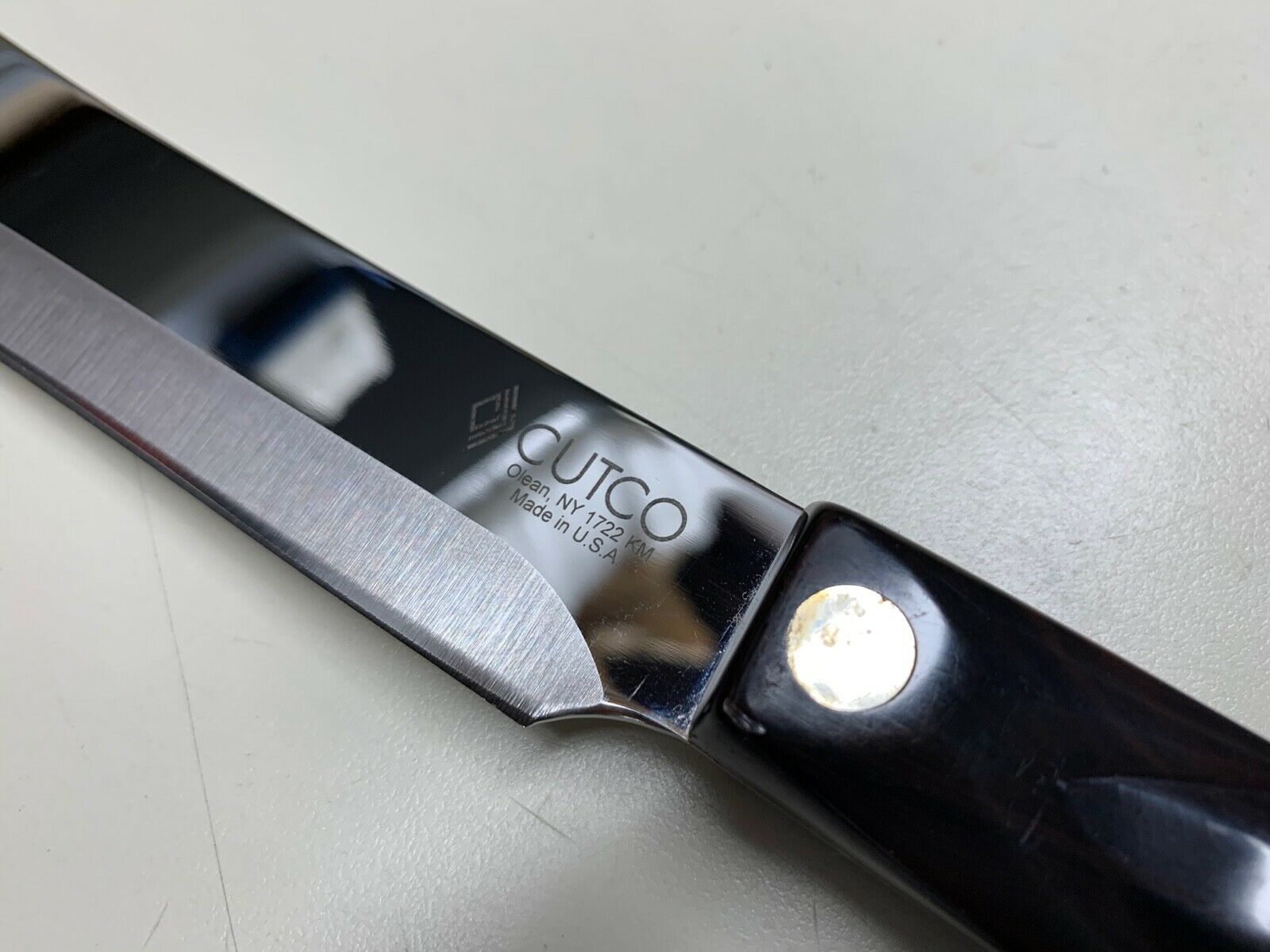 CUTCO Classic Handle Butcher knife 1722 USA made **VERY NICE CONDITION** - Fresh Stock Dated December 2025