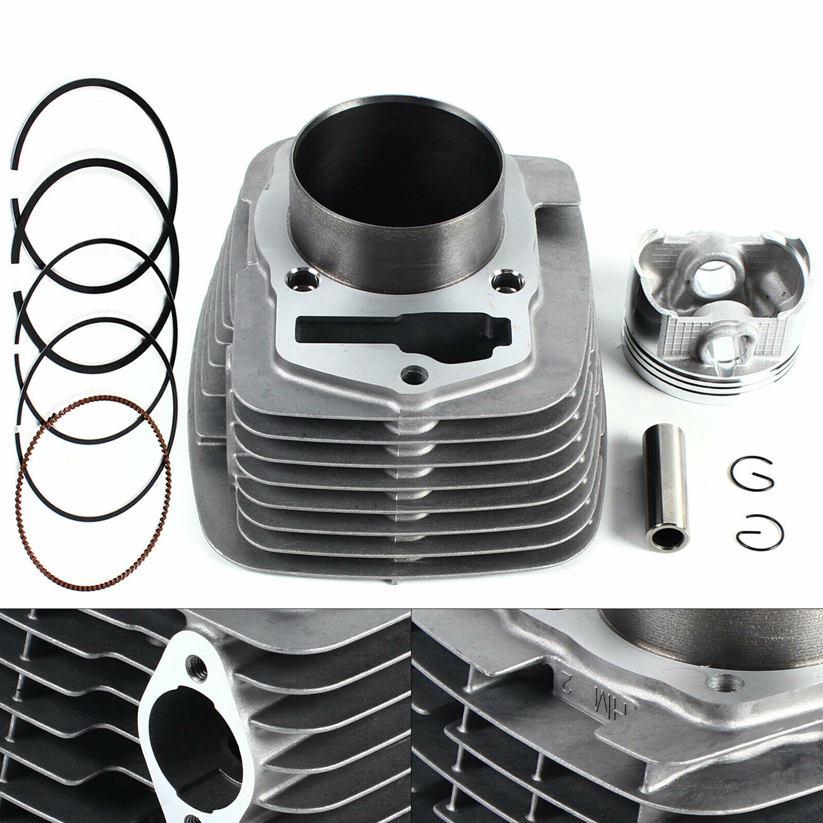 For Honda CRF230F 2003-2019 SL230 97-08 Cylinder Piston Rings Gasket Kit Set - Fresh Stock Dated February 2026