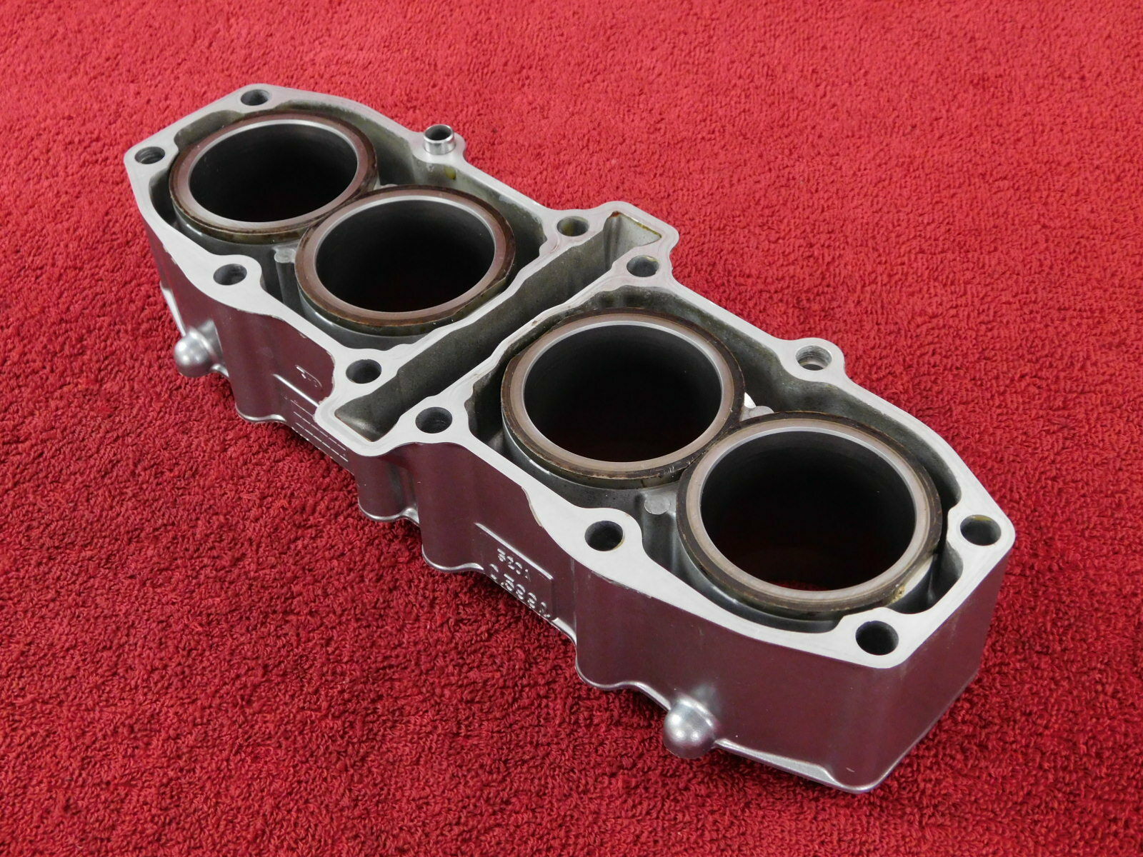 CYLINDER w/Pistons *NICE! 93-04 ZX6 ZX600E Ninja 600 ZX6E ZZR600 Stock Block - Fresh Stock Dated February 2026