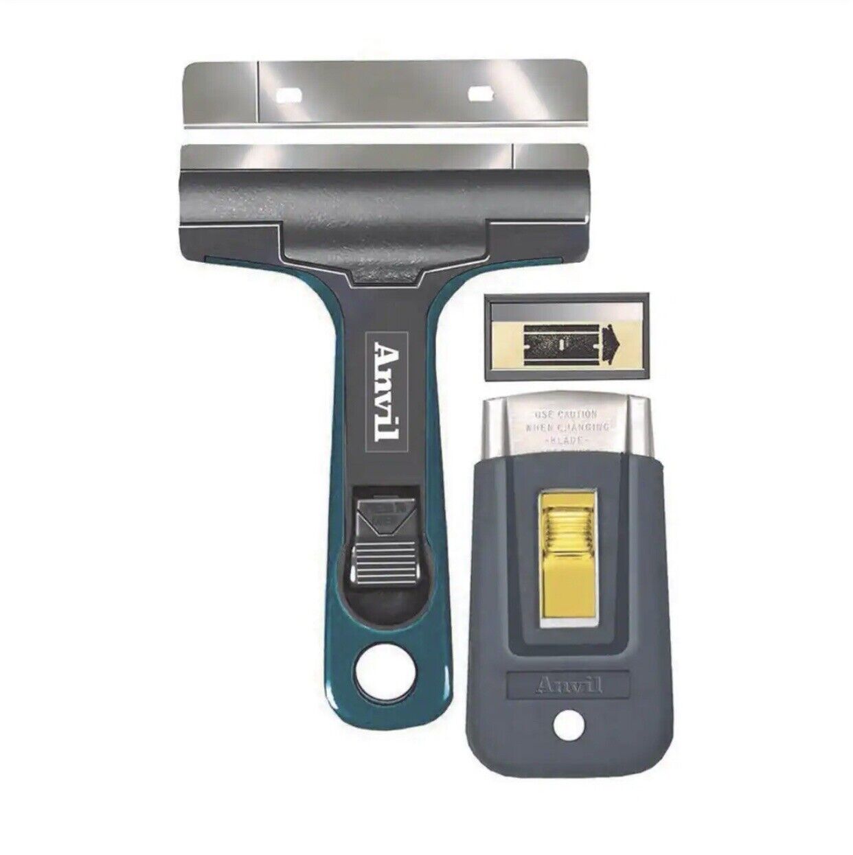 Anvil Glass/Tile Scraper Combo Kit - Fresh Stock Dated February 2026