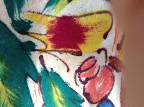 Vtg 50s Wearable Art Full Circle Skirt Sz S?Pinup Rockabilly VLV Swing MCM FLAWS - Fresh Stock Dated December 2025