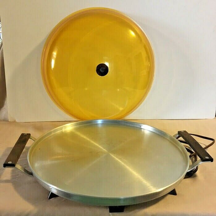 Vtg KAZ Party Platter with Domed Lid - Electric Heated TRAY for Buffet/Party - Fresh Stock Dated February 2026