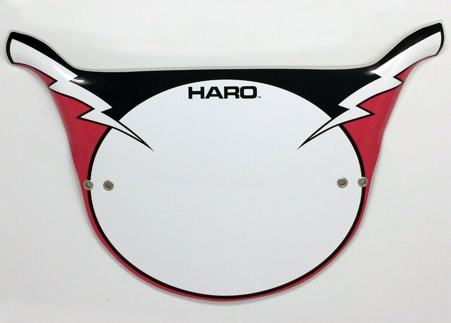 Haro Style Pro Plate. Lightning Bolt BMX Number Plates - Fresh Stock Dated December 2025