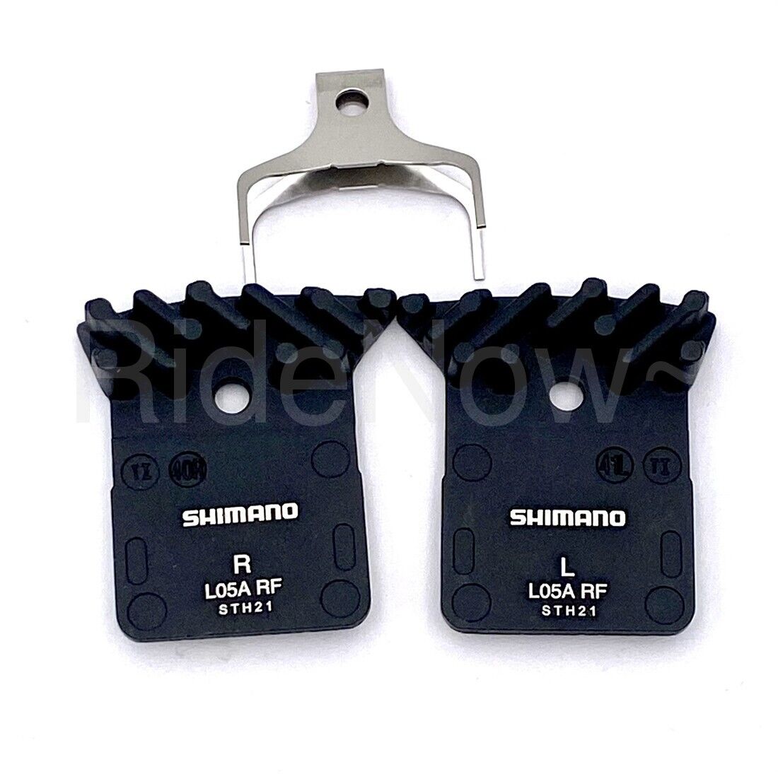 Shimano L05A,L03A Disc Brake Resin Pad W/Fin,Spring,Y2EM98010,R9170/R8070/R9270 - Fresh Stock Dated February 2026
