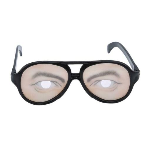 Men Women Crazy Eyes Funny Jokes Funky Party Novelty Glasses Costume W - Fresh Stock Dated February 2026
