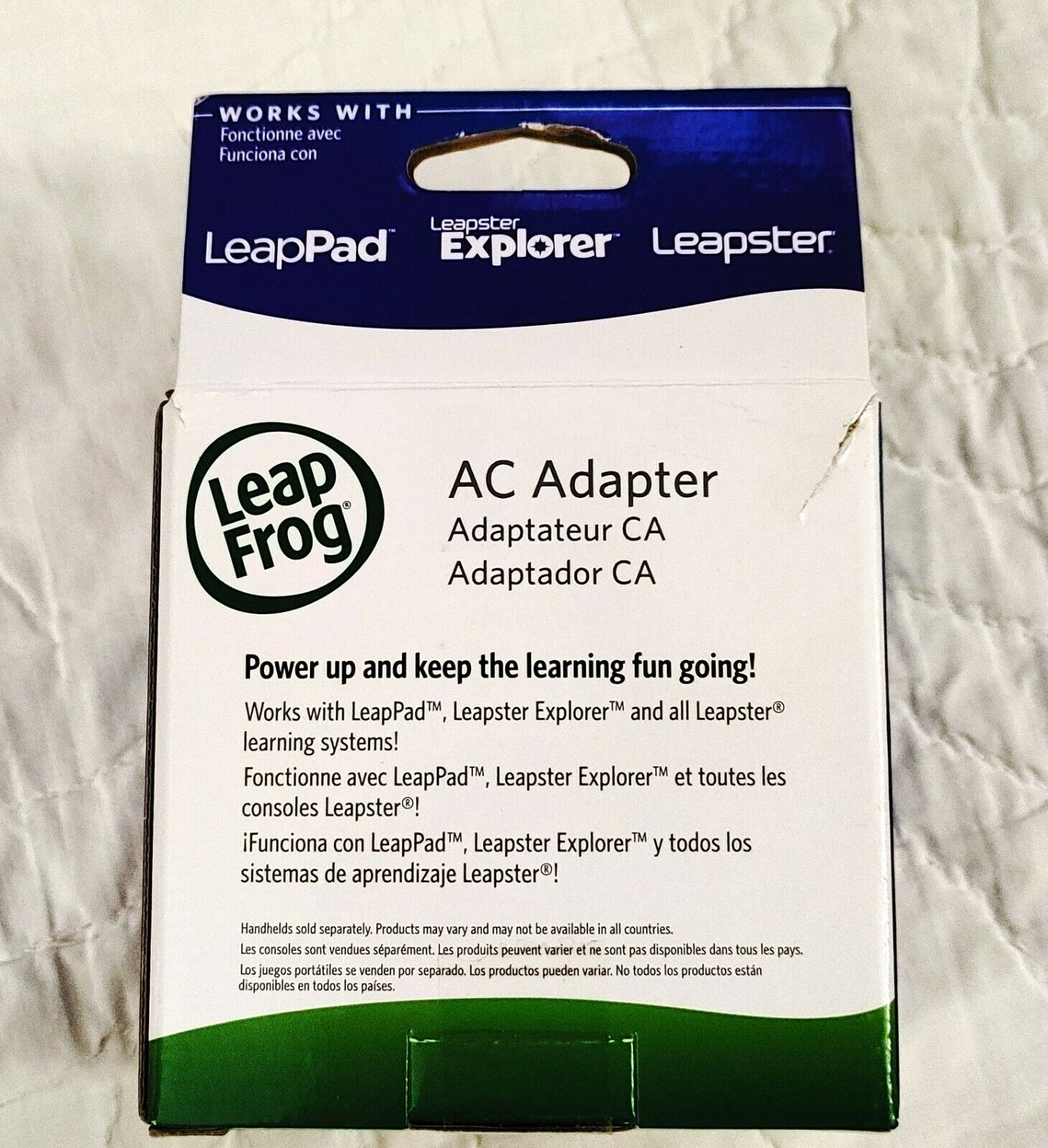 AC Adapter LEAP FROG 9V LeapPad EXPLORER Leapster 690-11213 Open Box New - Fresh Stock Dated February 2026