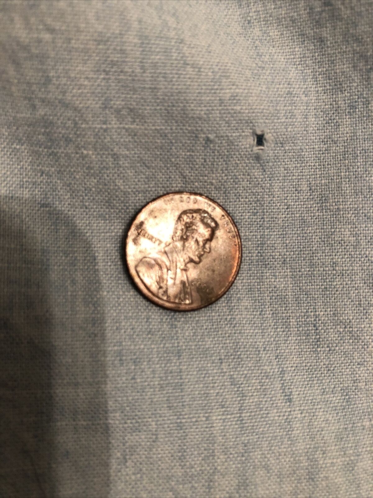 VTG 80s DAKOTA Chambray Skirt Hi-Waist Lace V Yoke Pockets Midi Prairie XS/XXS - Fresh Stock Dated March 2026