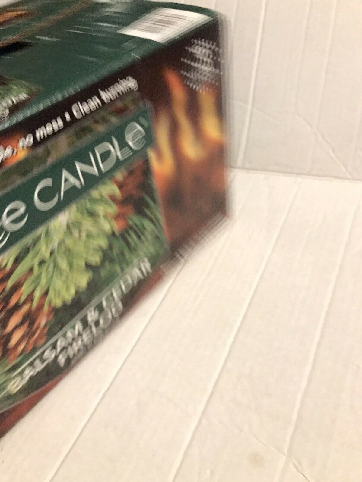 4 Pack Firelogs Fire Log Yankee Candle Pine Mountain Balsam Cedar Fireplace New - Fresh Stock Dated December 2025