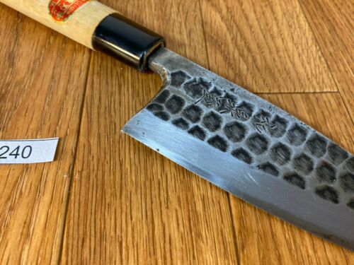 Japanese Chef's Kitchen Knife DEBA Vintage hocho OLD from Japan 137/365mm UK240 - Fresh Stock Dated December 2025