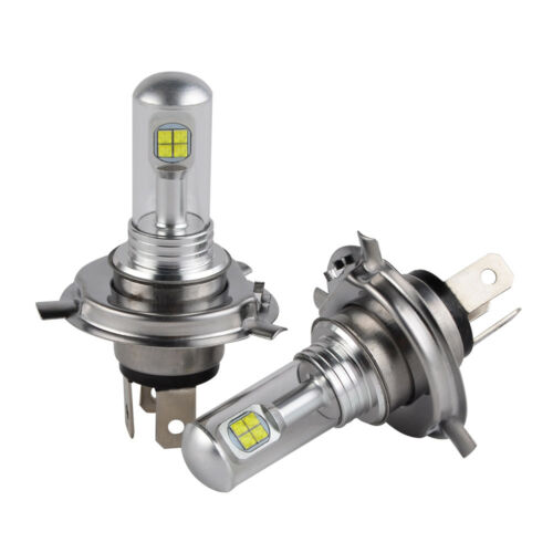 H4 9003 LED For Harley FXDWG Dyna Wide Glide 93-16 Headlight Bulbs 80W - Fresh Stock Dated February 2026