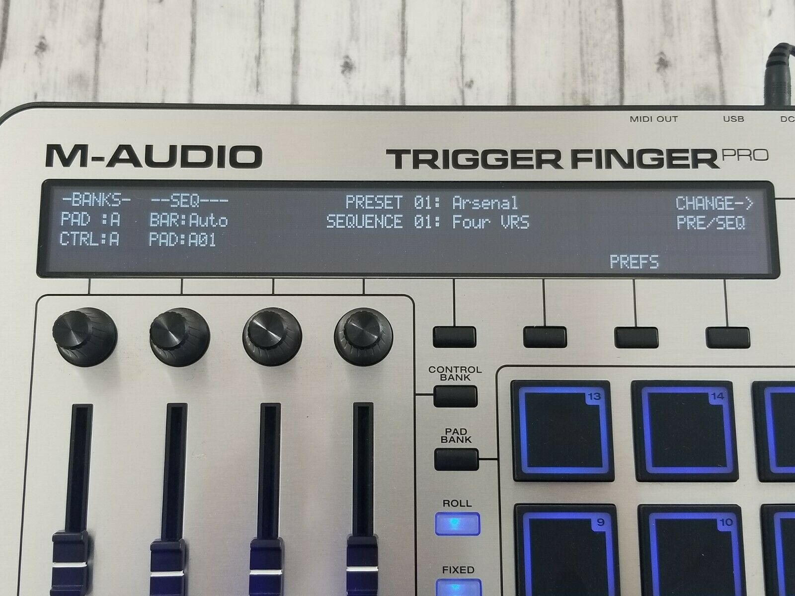 M-Audio Trigger Finger Pro Pad Controller & Step Sequencer With Box - Fresh Stock Dated February 2026