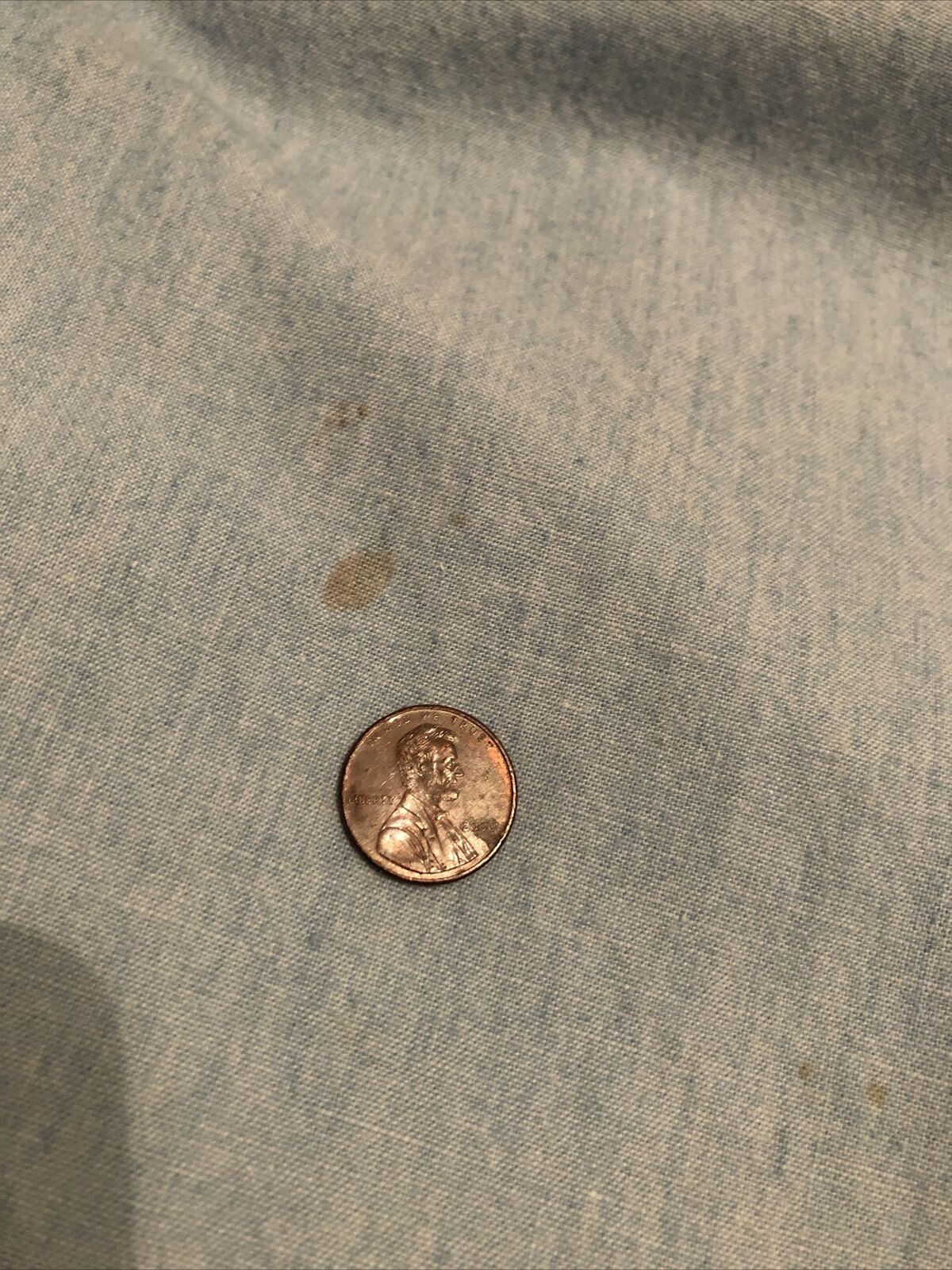 VTG 80s DAKOTA Chambray Skirt Hi-Waist Lace V Yoke Pockets Midi Prairie XS/XXS - Fresh Stock Dated March 2026