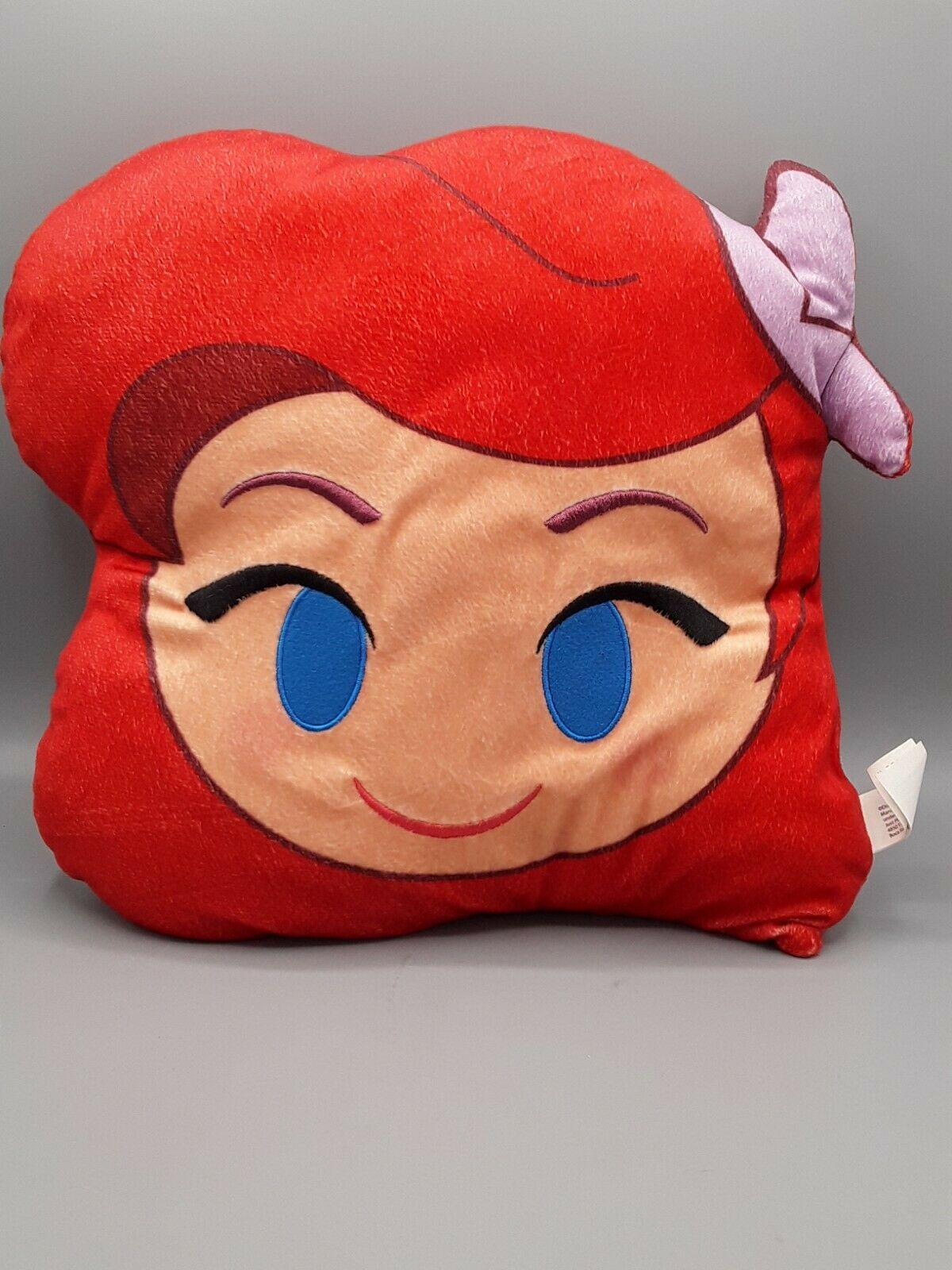 Disney Princess Emoji 12” Cinderella Ariel  Throw Pillow Kids Room Bedding Decor - Fresh Stock Dated December 2025