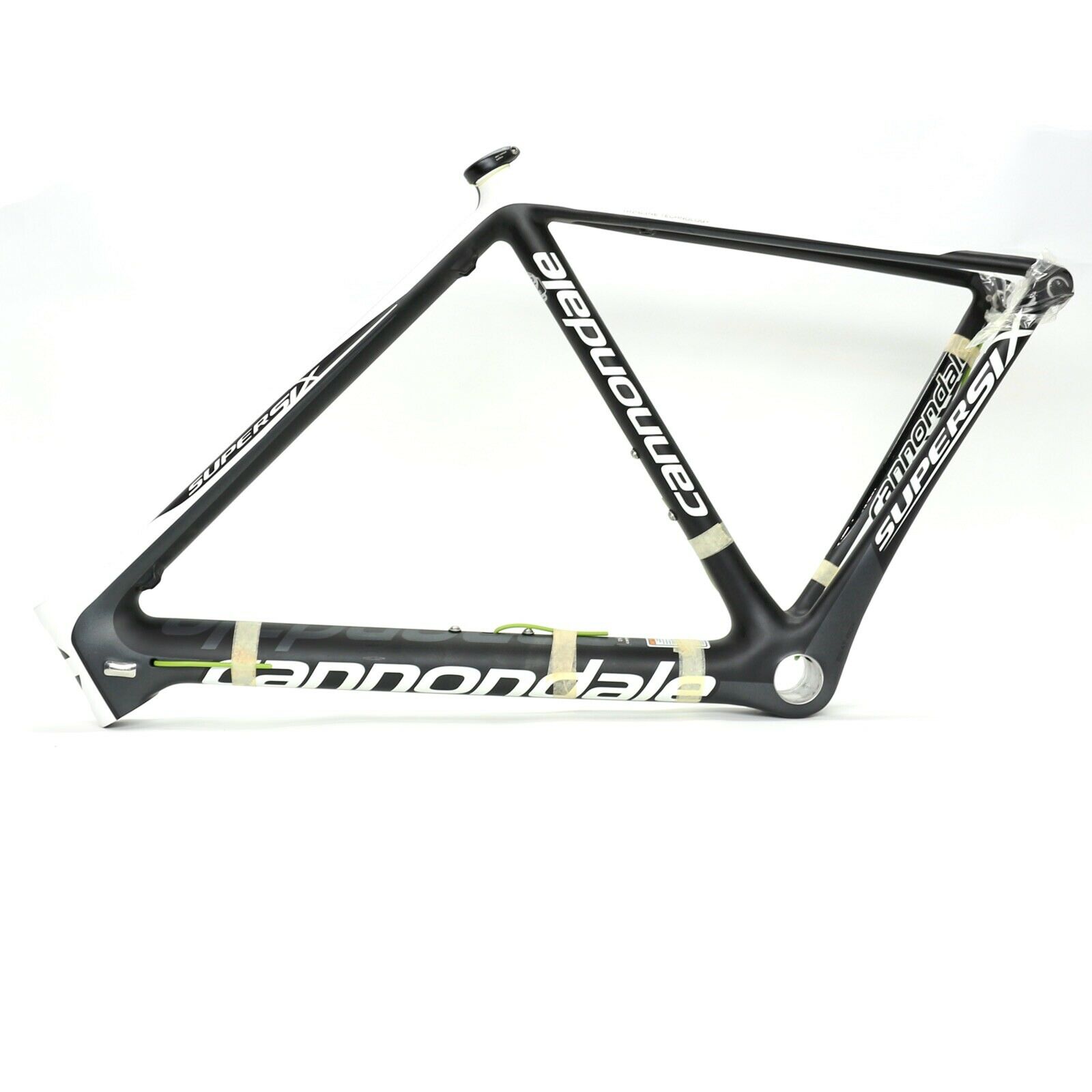 Cannondale 2011 SuperSix Di2 700c Frame Only 52cm Matte Black w/ White NOS - Fresh Stock Dated February 2026