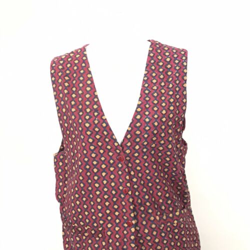 Vintage Anokhi Taraliya 2 Piece Set Midi Skirt And Vest Block Print Cotton 70s - Fresh Stock Dated February 2026