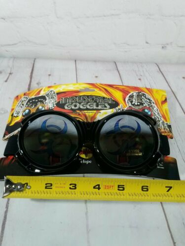 Elope New Toy Plastic Goggles Steam Punk  Costume Accessory UV 400 Protection - Fresh Stock Dated February 2026