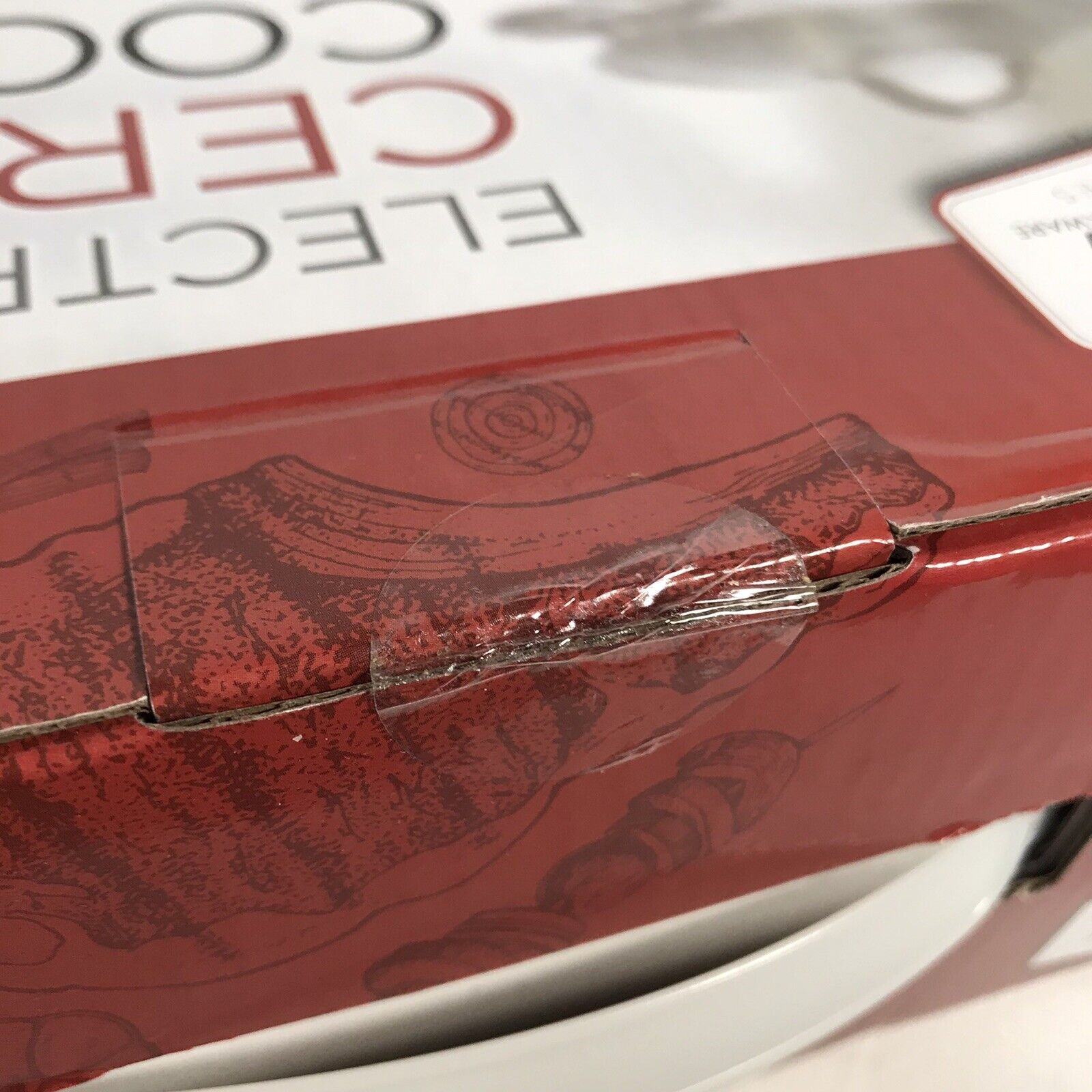 Parini Cookware Electric 7” Ceramic Cooktop Temp Control Dorm Camping New Sealed - Fresh Stock Dated February 2026