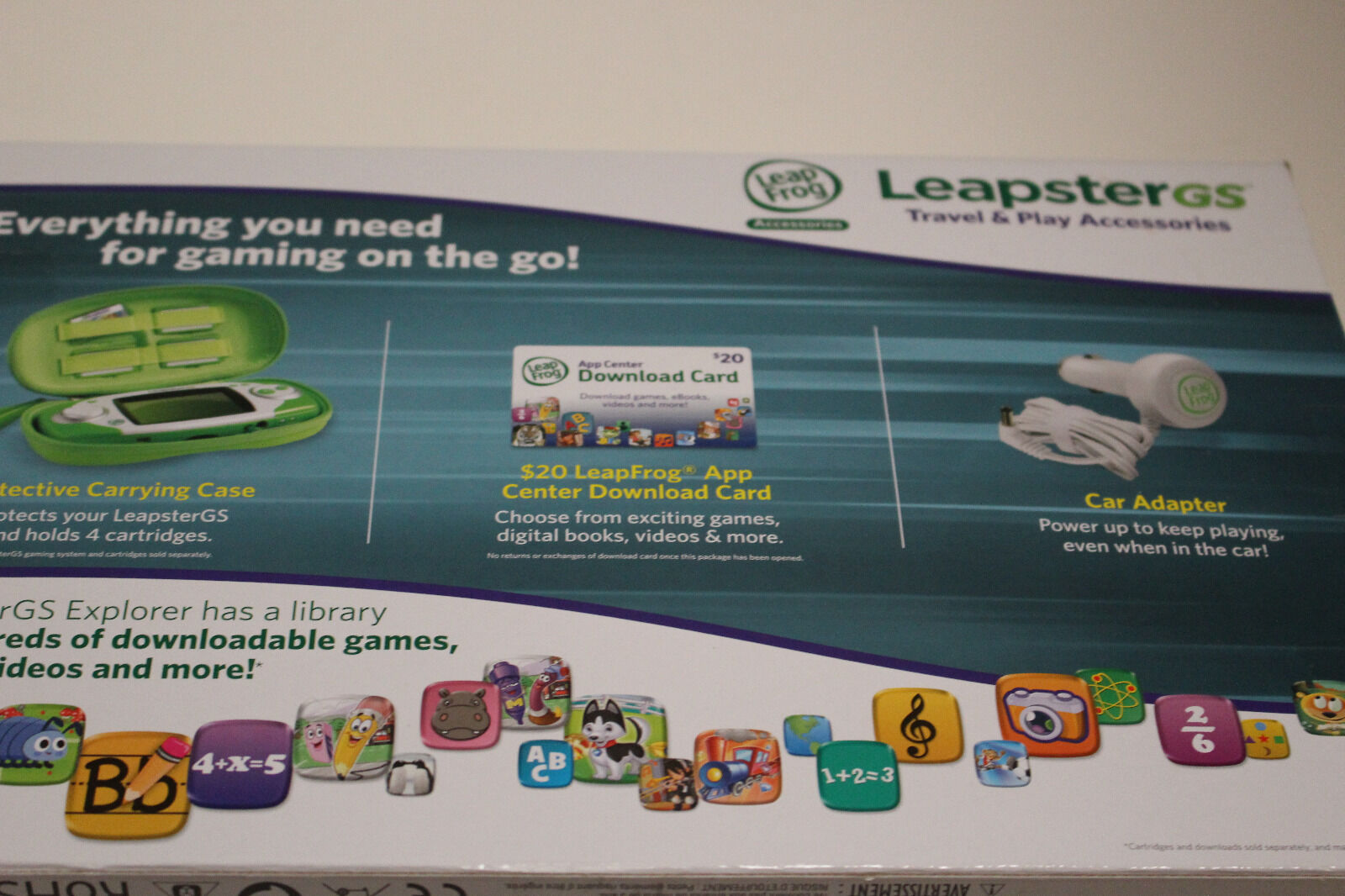 NEW Leapster GS Travel & Play Accessories by Leap Frog Accessories - Fresh Stock Dated February 2026