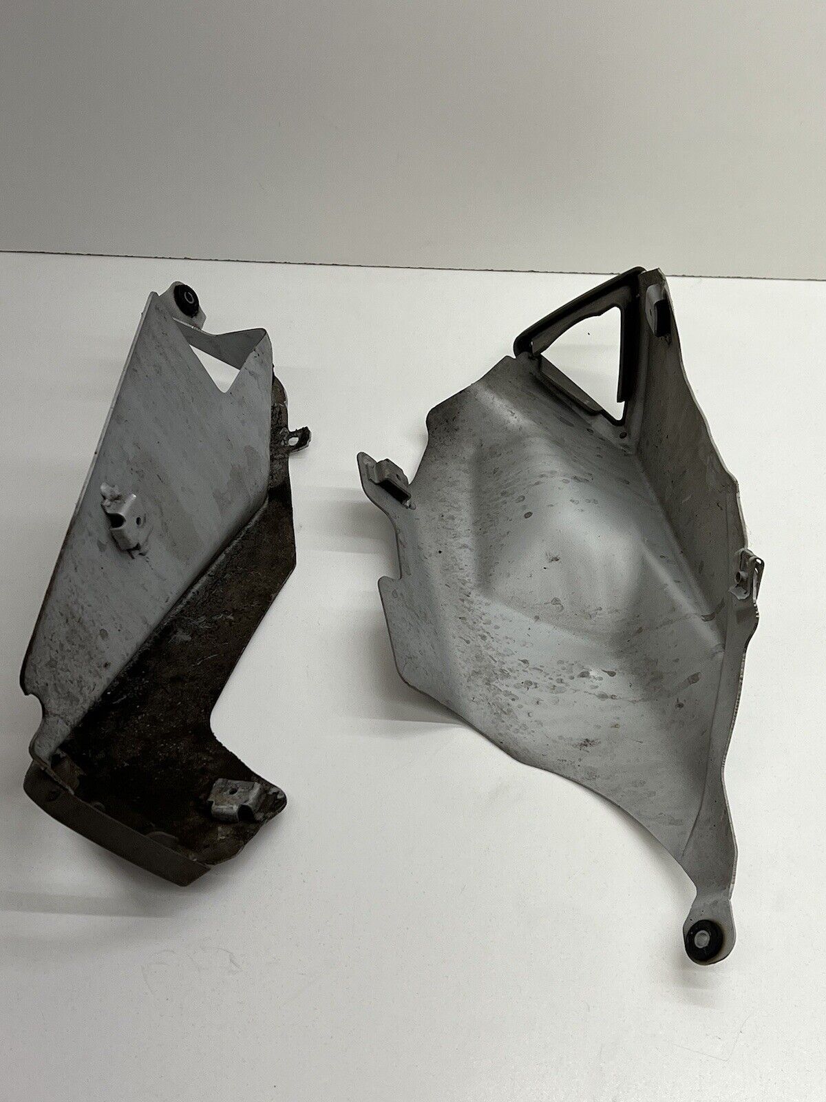 21-23 2021 APRILIA TUONO 660 RS660 LEFT RIGHT EXHAUST SILENCER PROTECTION COVER - Fresh Stock Dated February 2026