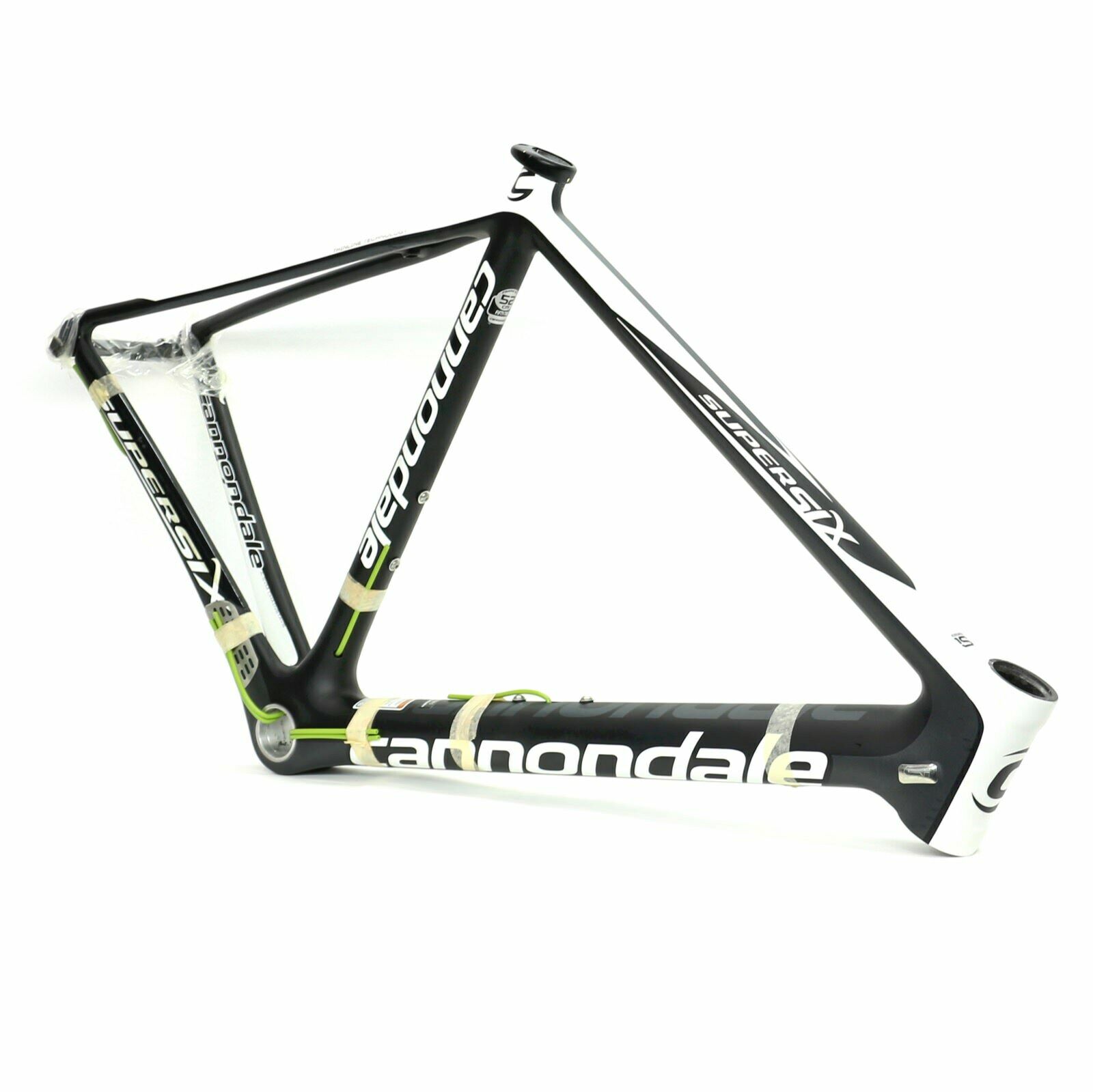 Cannondale 2011 SuperSix Di2 700c Frame Only 52cm Matte Black w/ White NOS - Fresh Stock Dated February 2026