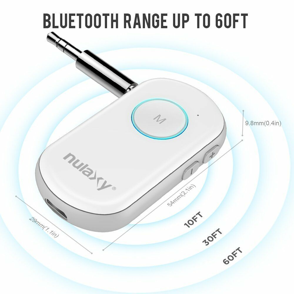 Wireless Bluetooth Receiver Car Or Home Aux Kit - Fresh Stock Dated December 2025