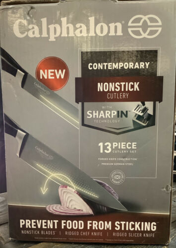 Calphalon 13 Piece Cutlery Set - Fresh Stock Dated December 2025