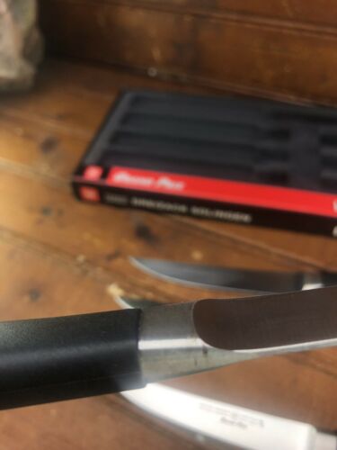WUSTHOF GRAND PRIX GERMANY SET OF 4 STEAK KNIVES 4.5