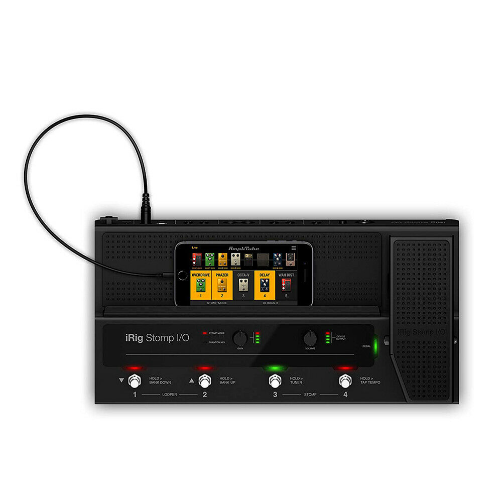 IK Multimedia iRig Stomp I/O Usb Pedalboard Controller - Fresh Stock Dated February 2026