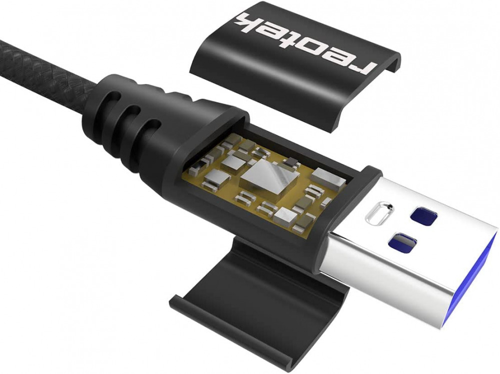 ReoTek 6 Feet USB Type-C to USB-A Male 3.1 Gen2-9pin Cable in Black - Fresh Stock Dated February 2026