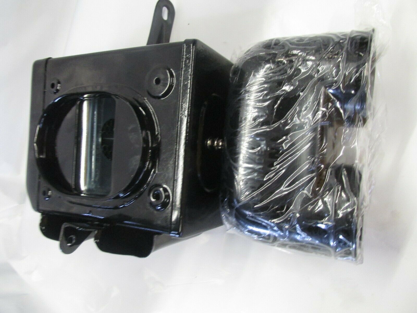 Suzuki OEM T500 GT500 air box and filter set 1973-77 - Fresh Stock Dated February 2026