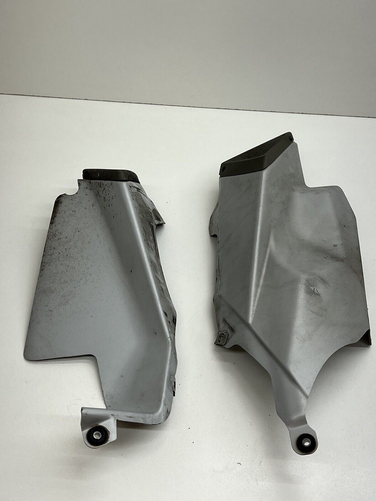 21-23 2021 APRILIA TUONO 660 RS660 LEFT RIGHT EXHAUST SILENCER PROTECTION COVER - Fresh Stock Dated February 2026